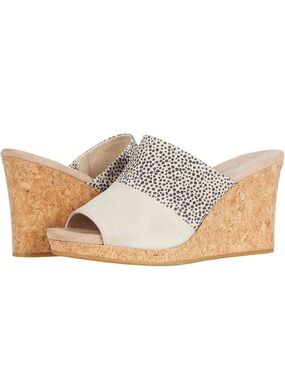TOM’S | Monica Mule Macadamia Suede/Cheetah